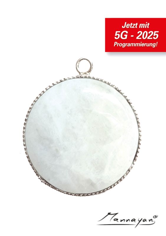 Silber E-Blocker Amulett, 12 Halbeldelsteine "Modell: Unlimited" (inkl. Life-Time-Upgrade)