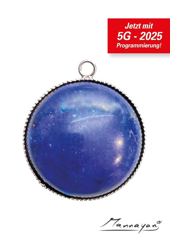 Silber E-Blocker Amulett, 12 Halbeldelsteine "Modell: Unlimited" (inkl. Life-Time-Upgrade)
