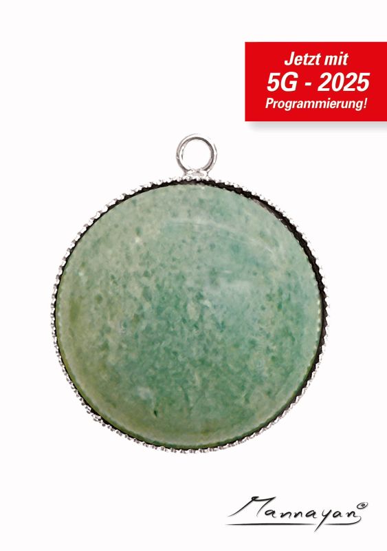 Silber E-Blocker Amulett, 12 Halbeldelsteine "Modell: Unlimited" (inkl. Life-Time-Upgrade)