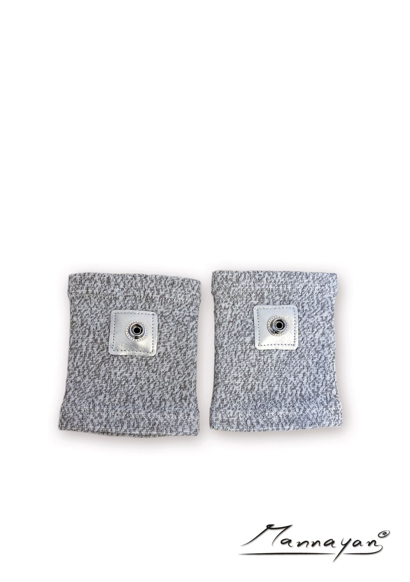 Silberfaser-Armband-Manschetten für Diamond Shield Zapper (1 Paar)