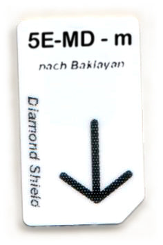 5 Elemente Metall Dämpfung Chipcard