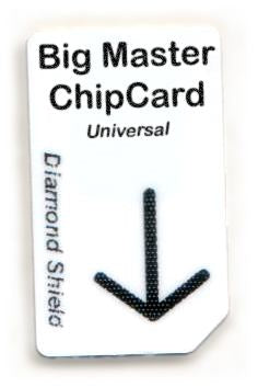 Big Master Chipcard Universal für D.S Zapper-Modelle + TRIKOMBIN