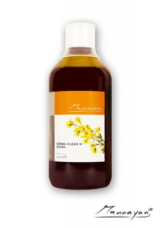 Mannayan Derma-Clean N Extra 500 ml – Flüssiges Kräuter-Nahrungsergänzungsmittel mit Solidago (Goldrute) zur Anregung der Ausscheidungsfunktion