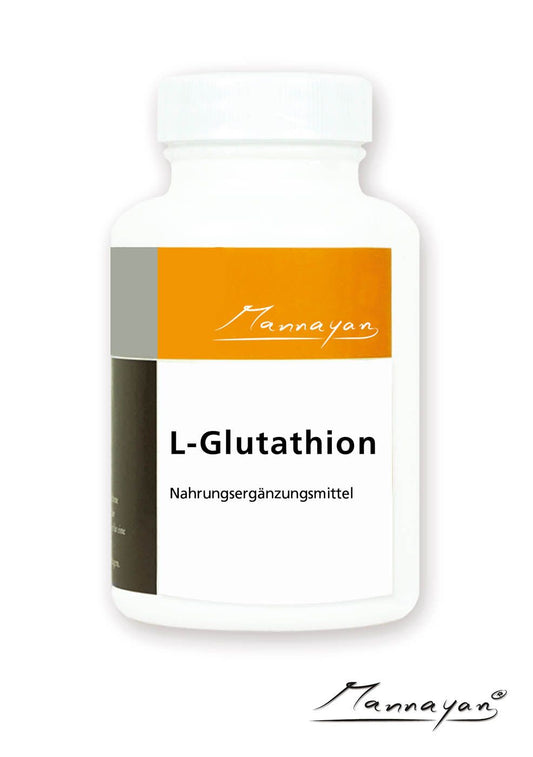 Mannayan L-Glutathion – 500 mg Reinsubstanz, 60 Kapseln