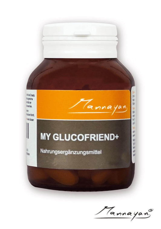 Mannayan My GLUCOFRIEND + 120 Kapseln – Nahrungsergänzung zur Unterstützung eines normalen Blutzuckerspiegels