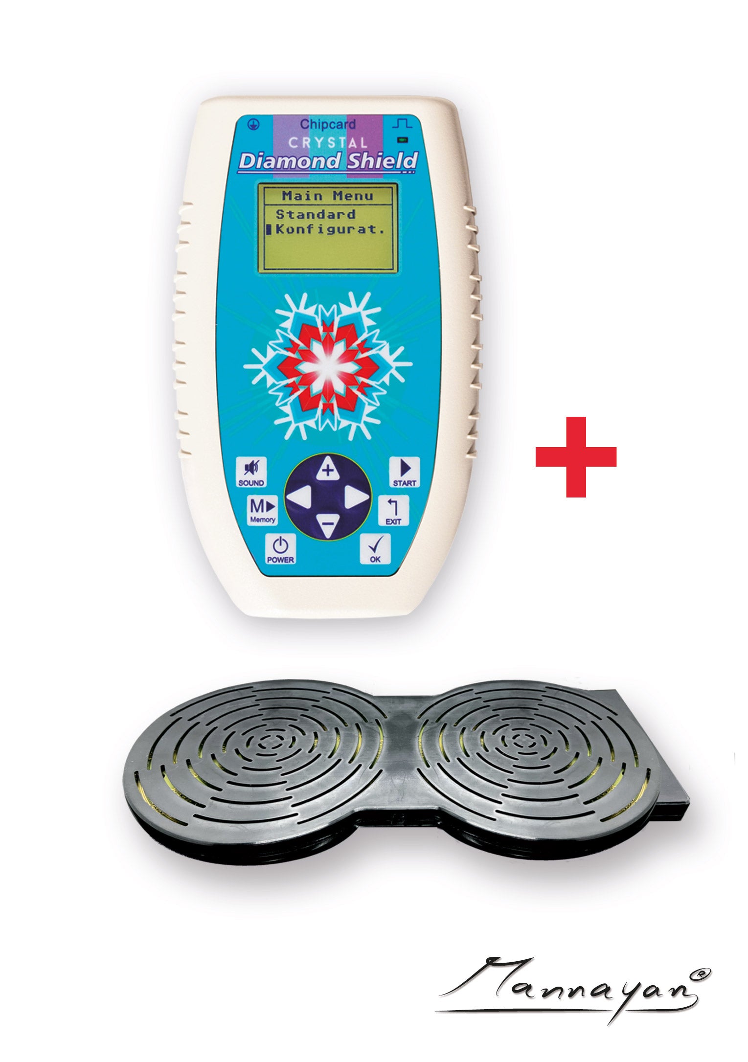 Diamond Shield Crystal Zapper + Fraktal-Verstärker – erweiterte Frequenzanwendung für das maximale Potential Ihres Zapper bei gesund24.biz
