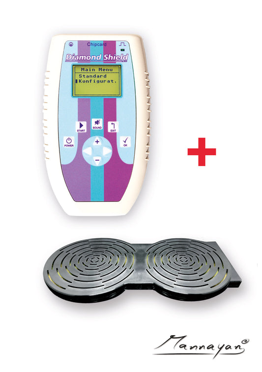 Diamond Shield Zapper iE EMS – Frequenzanwendung nach Dr. Clark & Dr. Rife für tägliches Wohlbefinden mit Fraktal Verstärker Antenne um das maximale Potential aus Ihrem Diamond Shield Zapper IE herauszuholen