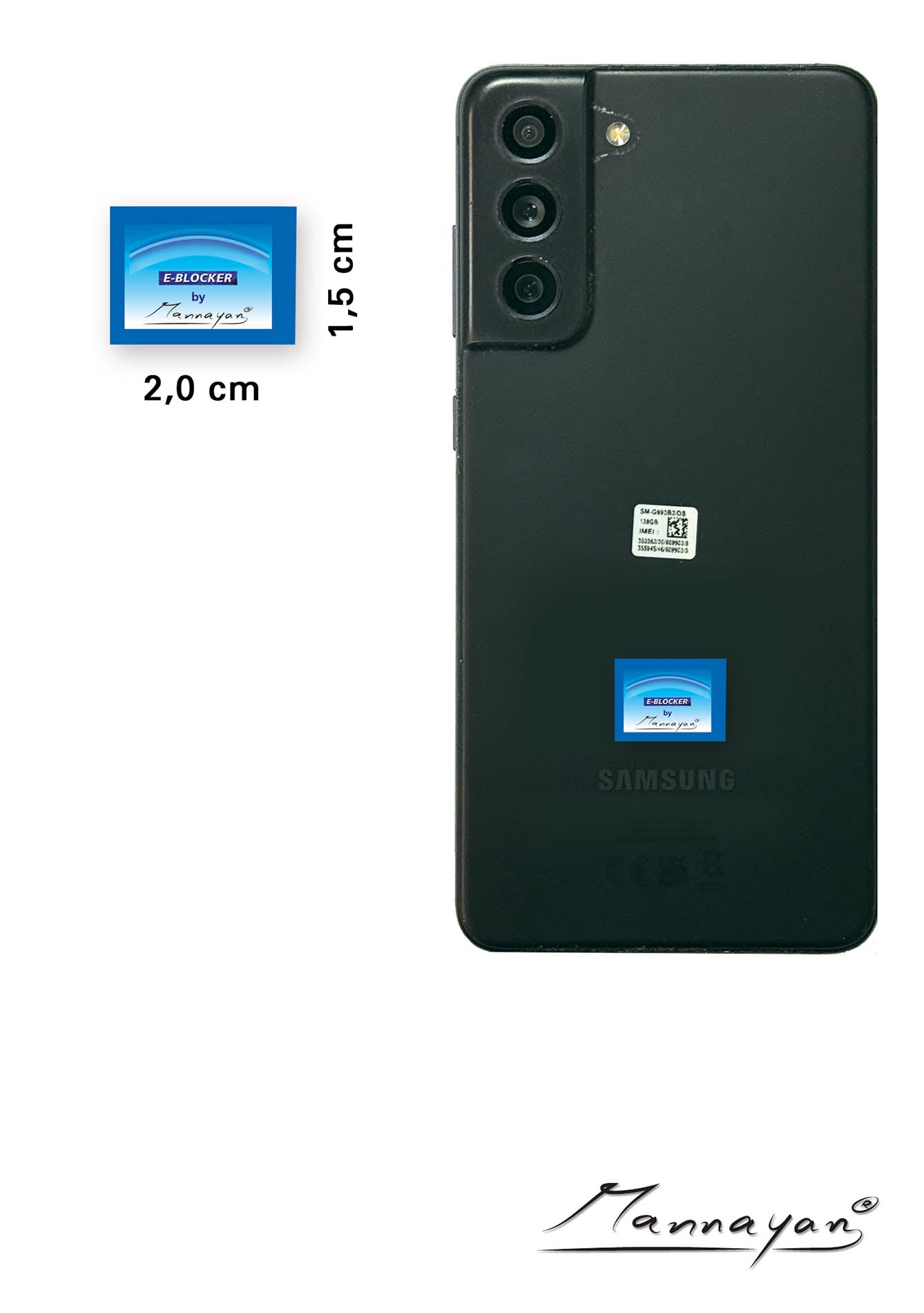 E-Blocker Sticker / Transponder-Chip für PC und Mobilgeräte