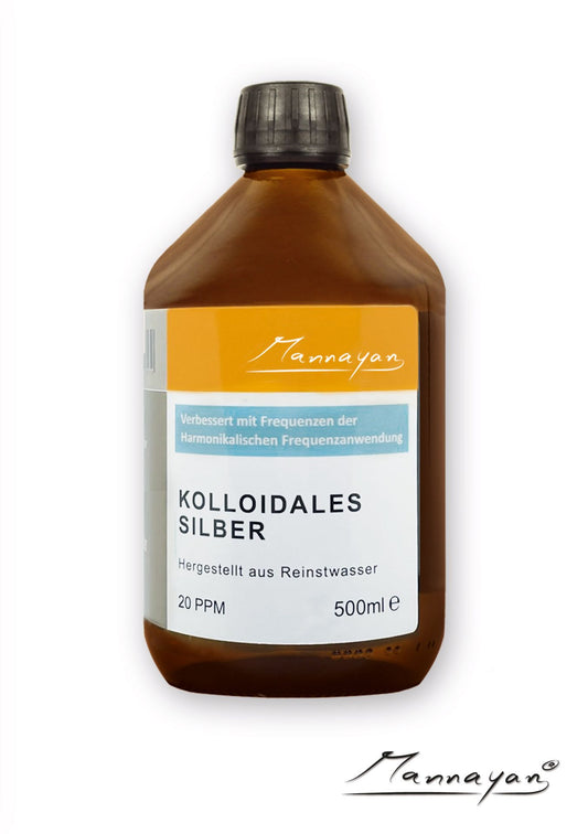 Mannayan Kolloidales Silber 500 ml | Silberwasser